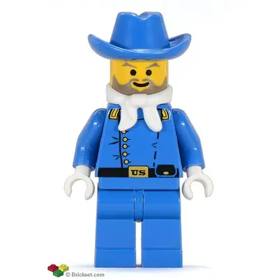 Cavalry Colonel - Cowboy Hat, White Bandana (Colt Carson)