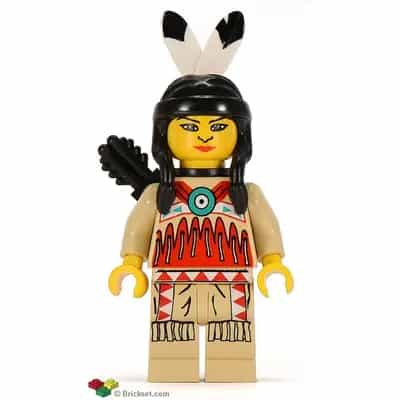 Indian 4 - Female, Black Quiver