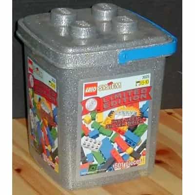 Limited Edition Silver Brick Bucket