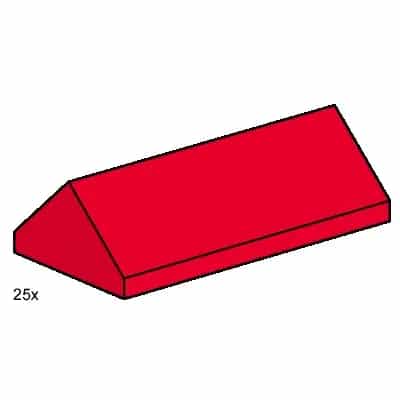 2x4 Ridge Roof Tiles Steep Sloped Red