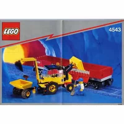Railroad Tractor Flatbed