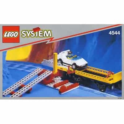 Car Transport Wagon with Car
