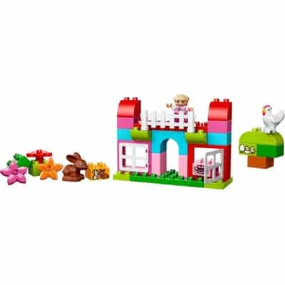 LEGO® DUPLO® zestaw z różowymi klockami