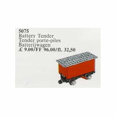 Tender 4.5V Battery Red. For Trains with Battery Motor 810