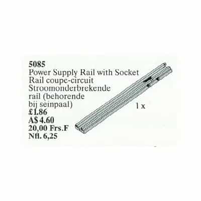 Insulating Track Plus Socket 12V (Isolating Rail)
