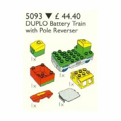 Duplo Battery Train with Polarity Switch