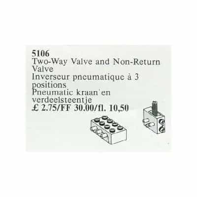 Two-Way Valve and Non-Return Valve