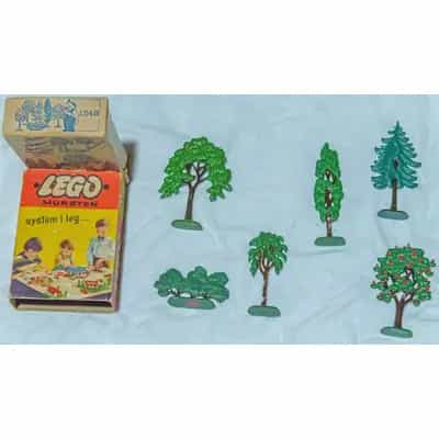 Painted Trees and Bushes