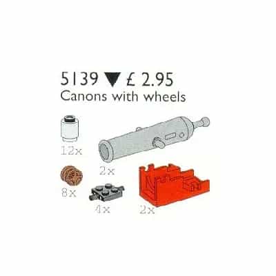 Pirate Cannon and Wheels