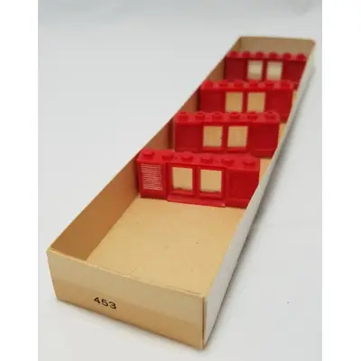 1 x 6 x 2 Shuttered Windows, Red or White