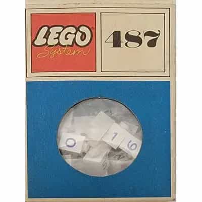 1 x 1 Bricks with Numbers (System)