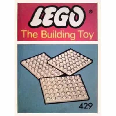 4 Plates 6 x 8 (The Building Toy)