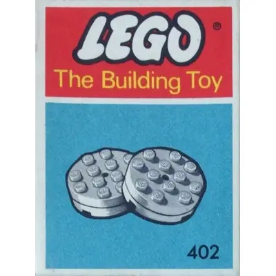 White Turntables (The Building Toy)