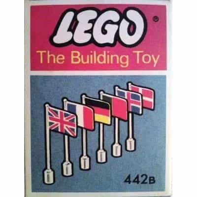 6 International Flags (The Building Toy)