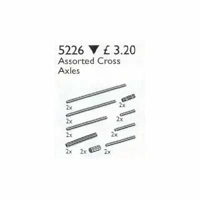 Technic Assorted Cross Axles
