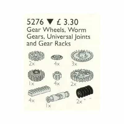 Gear Wheels, Worm Gears and Racks, Universal Joints