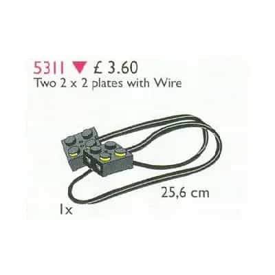 Two 2 x 2 Plates with Wire, 25.6 cm