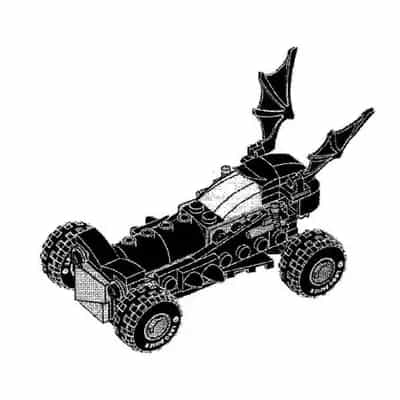 Mini Batmobile