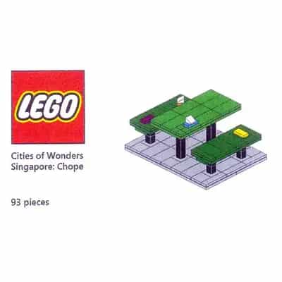 Cities of Wonders - Singapore: Chope Seat