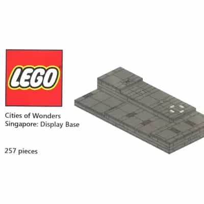Cities of Wonders - Singapore: Display stand