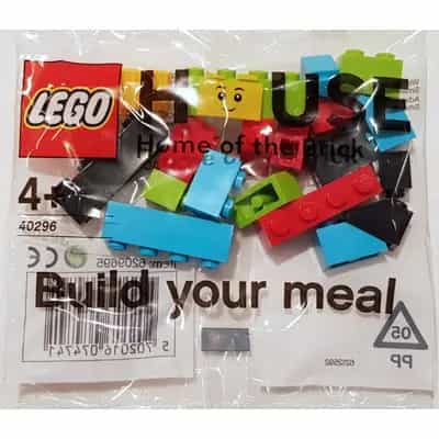 LEGO House Build Your Meal Brick Bag