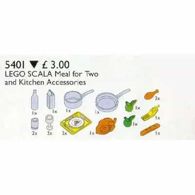 LEGO Scala Kitchen Accessories