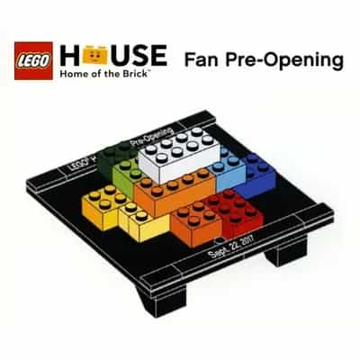 LEGO House Fan Pre-Opening set