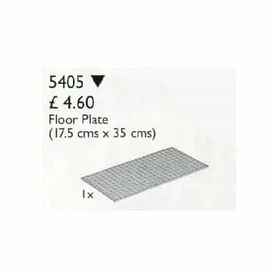 LEGO Scala Floor Plate 17.5 x 35 cm