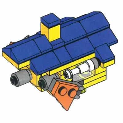 Mini Emmet's Dream House/Rescue Rocket