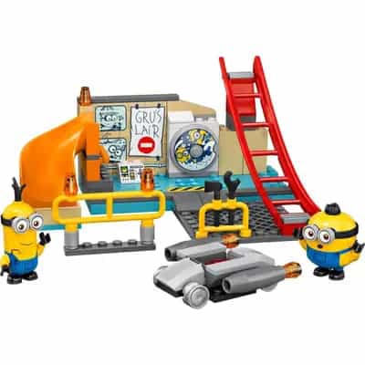 Minionki w laboratorium Gru