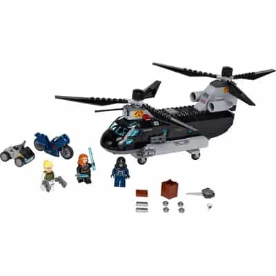 Czarna Wdowa i pościg helikopterem
