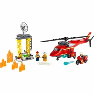 Strażacki helikopter ratunkowy