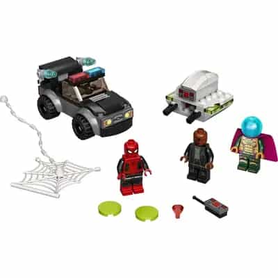 LEGO 76184 Spider-Man kontra Mysterio i jego dron