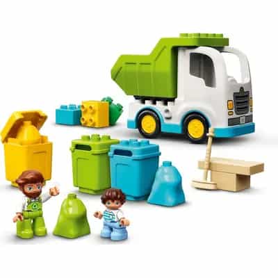 Garbage Truck and Recycling