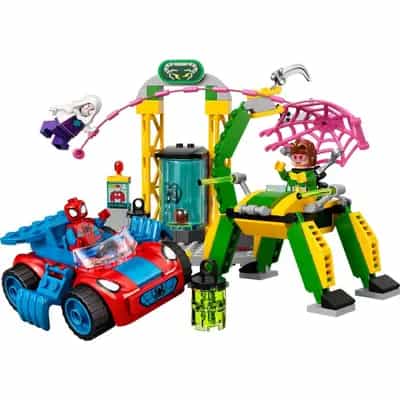 LEGO 10783 Spider-Man w laboratorium Doca Ocka