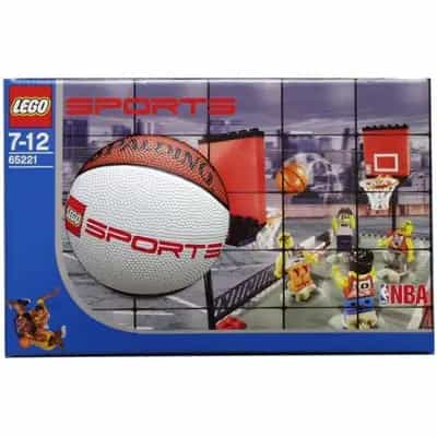 Street Basketball set with Spalding mini-basketball