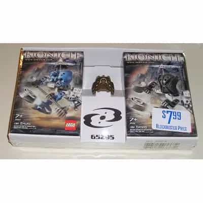 Bionicle twin-pack with gold mask