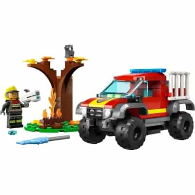 Wóz strażacki 4x4 – misja ratunkowa
