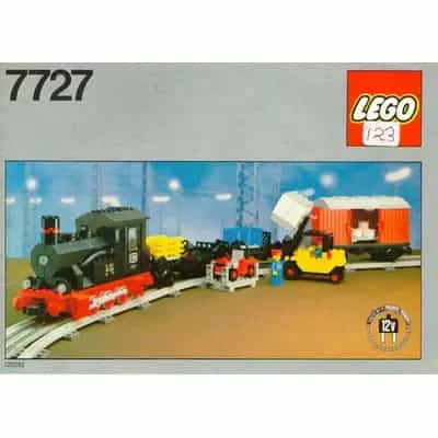 Freight Steam Train Set