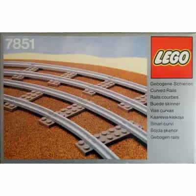 8 Curved Rails Grey 4.5V