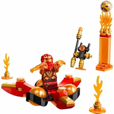 Smocza moc Kaia — salto spinjitzu