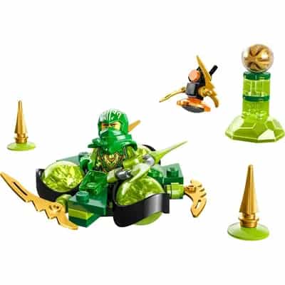 Smocza moc Lloyda — obrót spinjitzu