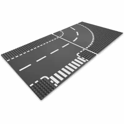 T-Junction & Curved Road Plates
