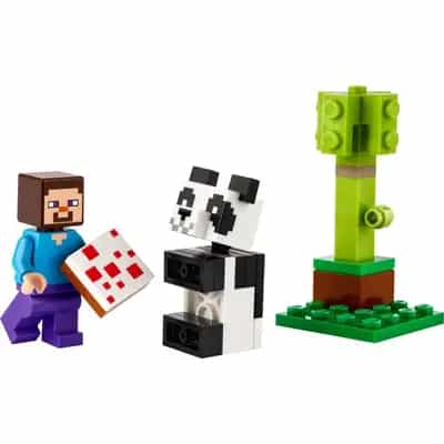 Steve i mała panda