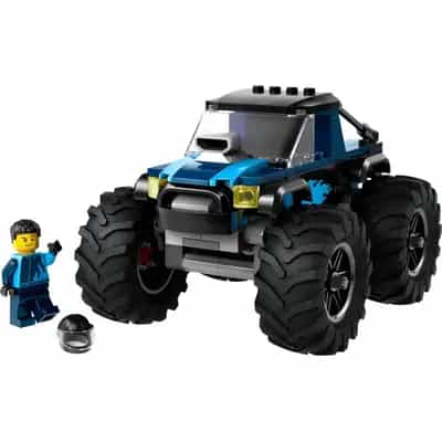 Niebieski monster truck