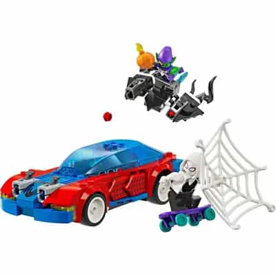 Wyścigówka Spider-Mana i Zielony Goblin
