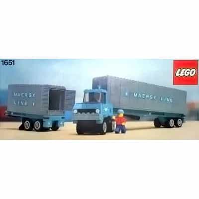 Maersk Line Container Lorry