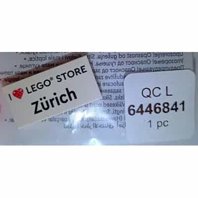 I Heart LEGO Store Zurich Tile