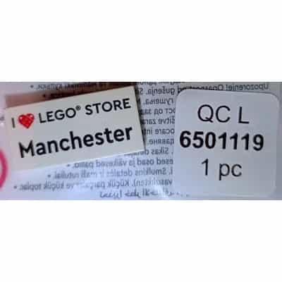I Heart LEGO Store Manchester Tile