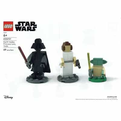 Darth Vader, Princess Leia, Yoda